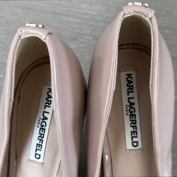 Karl Lagerfeld Paris Poyale Dress Pump Heels - Picture 10 of 13
